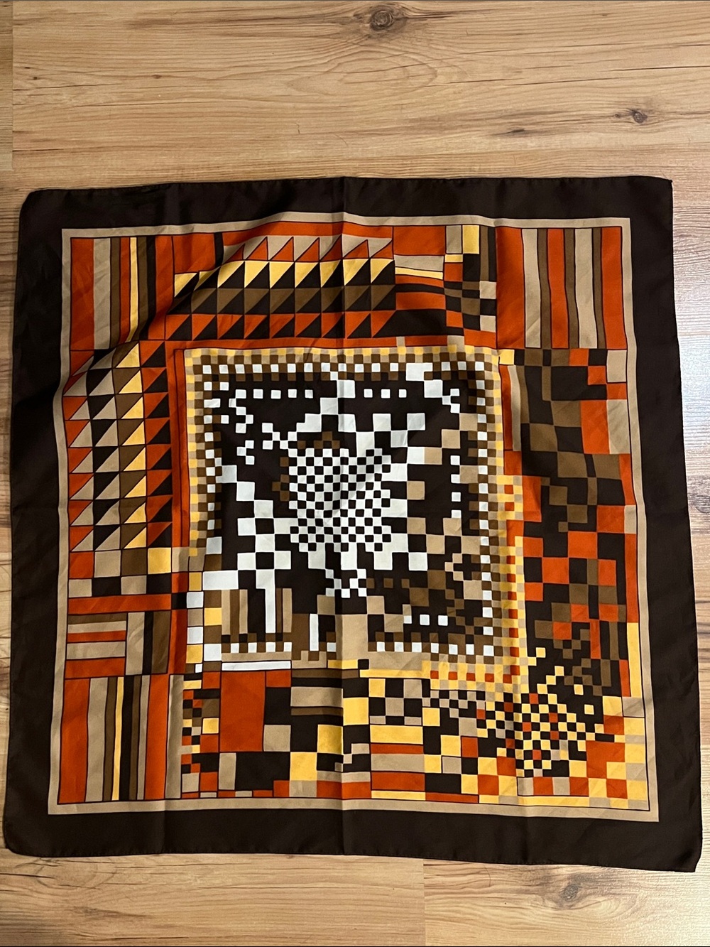 70’s style square scarf